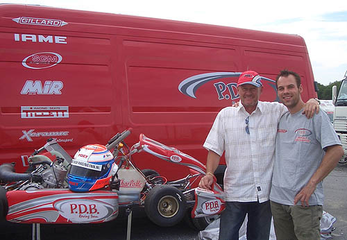 Ricardo van der Ende met Peter de Bruijn